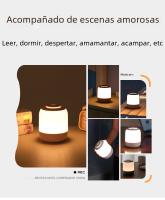 Lámpara De Noche LED Táctil Portátil Para Habitación Lámpara De Mesa Para Niños Con Sensor Táctil Luz De Dormitorio Regalo Ideal - details 12
