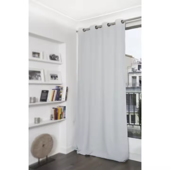 Cortina de tela de alta calidad, económica y elegante para decoración del hogar - 140cm*260cm - Salón y Dormitorio - 1
