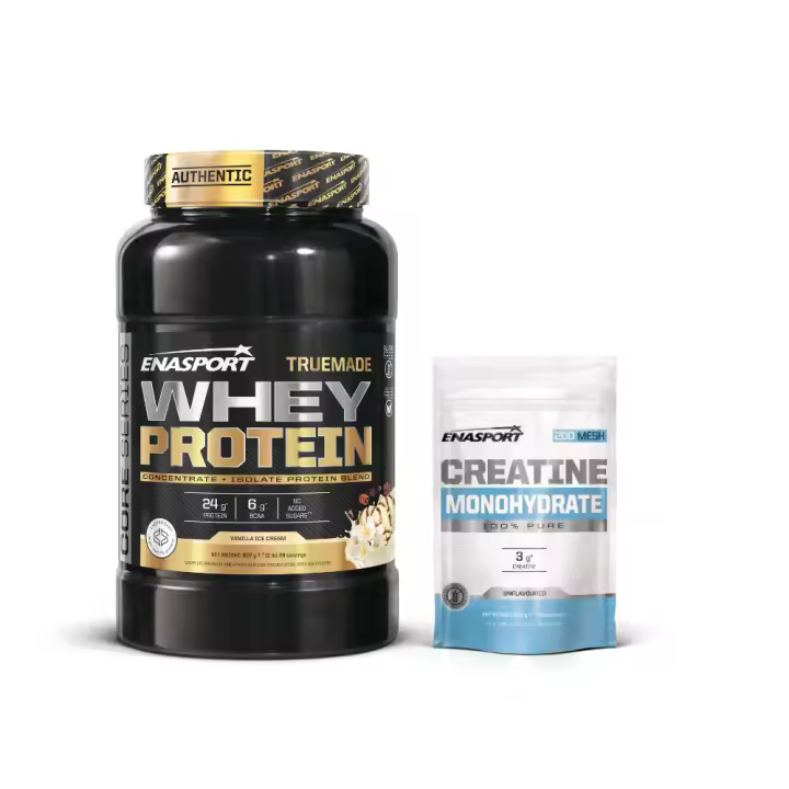 Enasport Truemade Pack Proteína Whey 2lb + Creatina Monohidrato 150g - 1