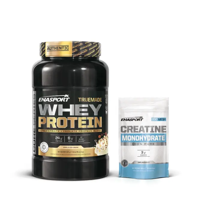Enasport Truemade Pack Proteína Whey 2lb + Creatina Monohidrato 150g - 1