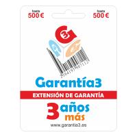 GARANTIA 3 500€ - 3 AÑOS DE GARANTIA ADICIONAL EN ELECTRODOMESTICOS POR UN VALOR DE COMPRA DE 500€ - GARANTIA ADICIONAL - details 0