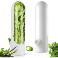 Caja De Almacenamiento Para Hierbas Frescas Como Coriandros Peras Espárragos Menta Mantener Verduras Frescas Durante 2-3 Semanas Plástico Resistente - details 10