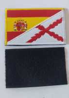 Parches tela bordados bandera BORGOÑA/ESPAÑA. medidas 8x5 cm - details 2