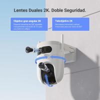 EZVIZ H9C Cámara de Vigilancia WiFi Exterior 6MP con Doble Lente 2K+2K, Visión 360°, Visión Nocturna en Color, Detección Inteligente de Personas y Vehículos, Seguimiento Automático, Audio Bidireccional y Modos de Patrulla Inteligente - details 0