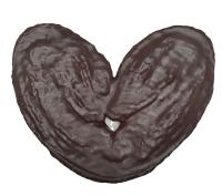 Panvivo. Palmera chocolate hojaldre gigante. Bolsa de 2 unidades - details 2