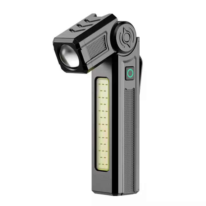 Linterna Multifuncional Recargable USB Con Imán Luz De Trabajo LED COB Potente Impermeable Torcha - 1