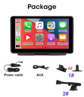 JMCQ Pantalla Inteligente Para Coche Con Carplay Y Android Auto Multimedia Reproductor De Vídeo Estéreo Sin Cable Para Apple Y Android - details 15