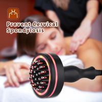 Cepillo De Masaje Eléctrico Para El Cuidado De La Salud Y Pérdida De Peso Comb De Masaje Guasha Lymphatic Heat Compress Para El Cuerpo - details 9