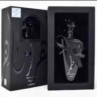 Perfume MAAHIR BLACK EDITION lattafa 100ml. PERFUME ARABE ORIGINAL PARA HOMBRE fragancia árabe colona 100ml - details 3