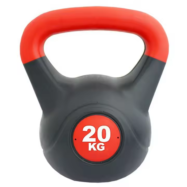 Material musculación Kettlebells Softee Kettlebell Pvc 20kg Negro - 1