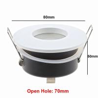 Iluminación De Techo 7W Baño GU5.3 Redondo GU10 MR16 Foco De Iluminación Reclinado Impermeable IP65 LED Downlight - details 12