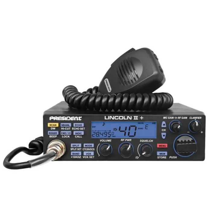 Walkie-Talkie Presidente PRESIDENT LINCOLN II + - Alta Potencia - 1