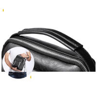 Bolso De Hombro Vintage Para Hombres Bolsos Cruzados Retro Con Cierre De Cremallera Bolsa De Mano De Nylon Para Occasiones Versátiles - details 8