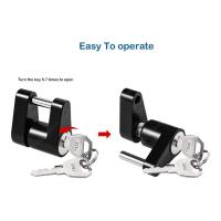 Cerradura De Sillín De Remolque Universal De Aleación De Zinc Anti-Robo Para Coche Caravana RV Accesorios De Equipo De Camping - details 33