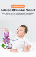 Juguete De Peluche Para Bebés Recién Nacidos Con Campana Y Música Para Cuna Y Carrito De Compras Juguete Sensorial Portátil Para Niños Regalo - details 3