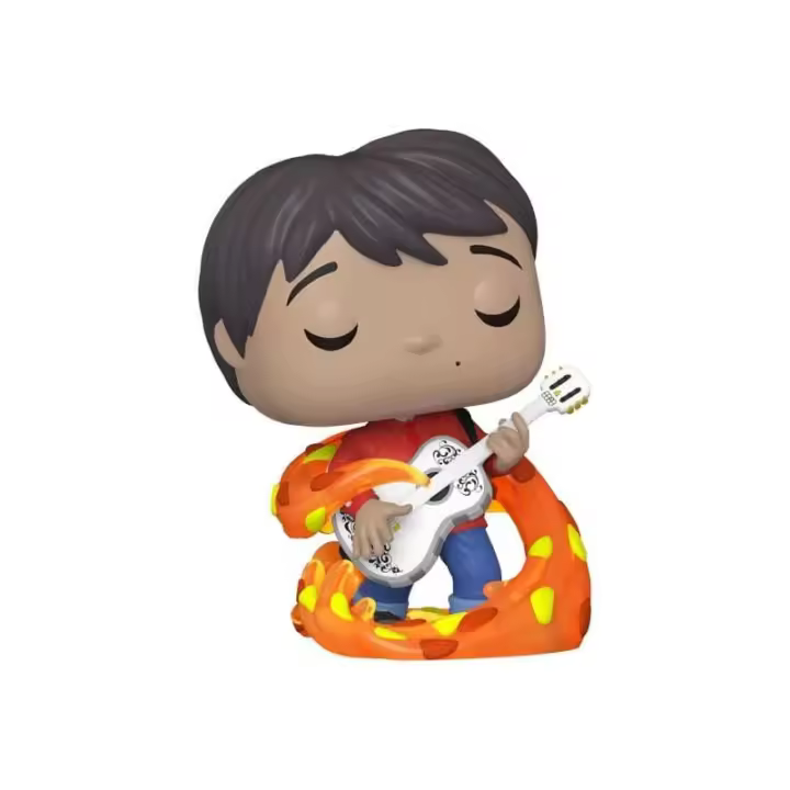 Funko POP! Vinyl Disney - Coco Miguel w/guitar (Glow-in-the-Dark)(exc) - Juguete para Niños y Adultos - Fans - Diversidad de Personajes y Temáticas - 1