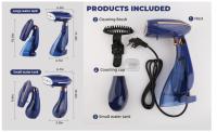 Vaporizador de ropa portátil, dos en uno para Viajes y Uso doméstico, vapor potentio, calor en 10 Segundos. - details 5