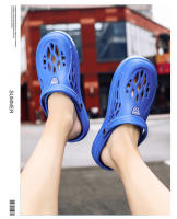 Sandalias De Verano Para Hombre EVA Ligera Zapatillas Casuales Clogs Para Jardín Y Playa Talla Grande 49 Zapatos Planos Para El Hogar Y Exteriores - details 22