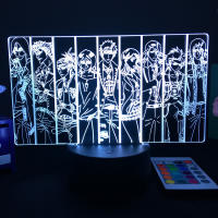 Lámpara Nocturna LED 3D Anime Bleach Para Decoración De Habitación Infantil Luz De Noche Para Niños Regalo Para Estudio - details 23