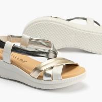 PITILLOS 5541 Sandalias altas mujer 31489 24V SANDALIA TUBULARES CRUZADOS ORO - details 3