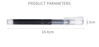 Lytwtw's 10 Piezas De Bolígrafo De Tinta Líquida Con Punta Recta Para Oficina Y Escuela Suministros Creativos Y Dulces De Alta Capacidad - details 6