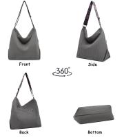 Bolso bandolera para Mujer, Bolso de pana Grande, Bolso Cruzado, informal, para Escuela, oficina, Trabajo, Viajes, excursiones, - details 3