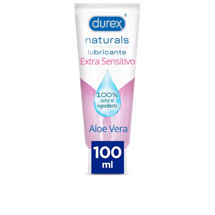 Erótica Durex NATURALS gel lubricante extra sensitivo 100% natural - 1