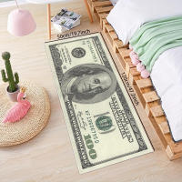 Carpetas De Dinero Americano Vintage Para Sala De Estar Y Dormitorio Alfombra De Entrada Con Diseño De Larga Bandeja Decorativa Para El Hogar Técnica Máquina De Poliéster 100% - details 0