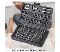 Set De 100 Piezas De Puntas De Destornillador PROSTORMER En Cromo Vanadio CR-V Herramienta De Reparación Hexagonal Phillips Tri-Arbolillo Kit De Herramientas Manuales Magnético - details 0