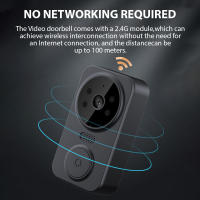 Interfono Inalámbrico De Pared Con Pantalla IPS De 4.3 Pulgadas Visión Inteligente Monitorización Doble Dirección 2.4G - details 8