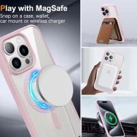 Funda Magnética De Lujo Para iPhone Con Color Macarón Magsafe Compatible Con Modelos pro 16 pro 15 14 plus 13 12 Mini 11 pro Max Soporte De Carga Inalámbrica - details 4