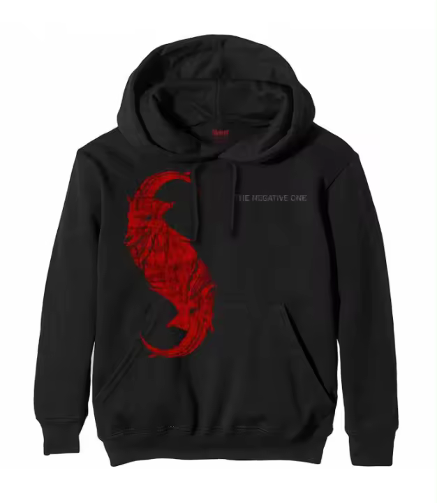 Slipknot Unisex Pullover Hoodie: Goat-S (Back Print) Sudadera con capucha y cremallera Licencia Oficial RockOff SKHD68MB - 1