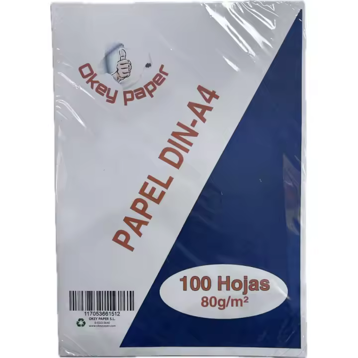 YUMO HOUSE - Papel 80 gr. Multiusos, Din-A4, Hojas de tamaño folio A4, Blanco, Paquete x500 Hojas, paquete x100 Hojas - 1