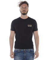 Emporio Armani EA7 Camiseta Algodón Hombre Negro 3 ZPT87PJ02Z 1200 - details 0