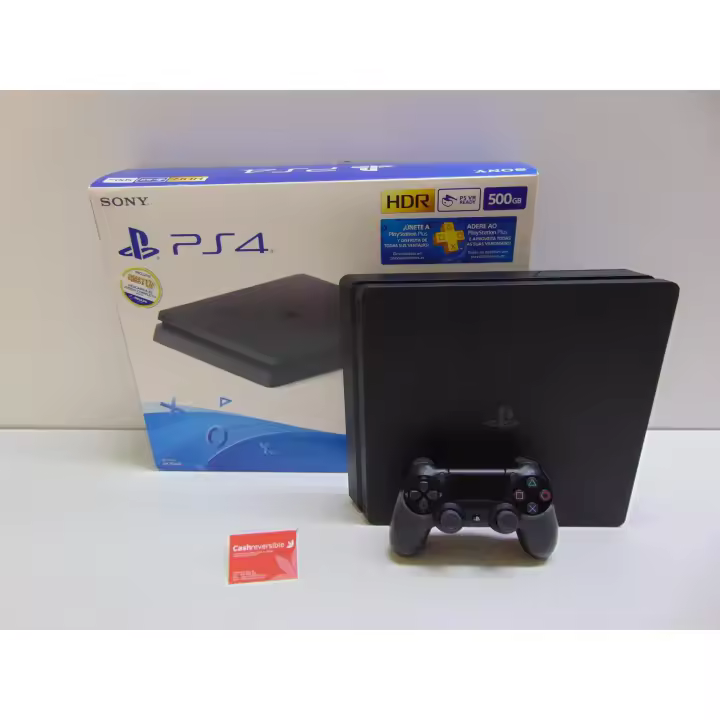PS4 SLIM SONY 500GB CON MANDO, 152367 - 1