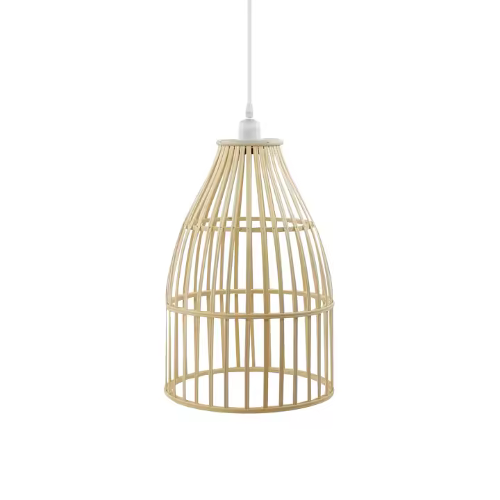 Ledkia Lámpara Colgante Bambú Zunyi Natural - 1