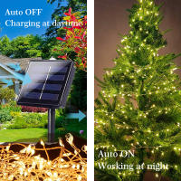 Luz De Cadena Solar Para Navidad Y Bodas 1000LEDs Decoración Exterior Y Interior IP44 Impermeable Cadena De Luces Festivas - details 2