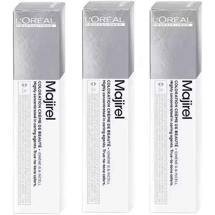 L'Oréal Pack 3x50ml Tintes Majirel L'oréal 8.0 Rubio Claro Profundo - 1