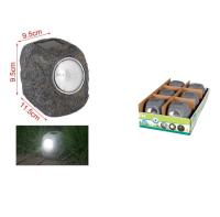 LILI HOME 🪨 Pack de 2 Lámparas Solar de Jardín en Forma de Piedra ✅ Dos tamaños disponibles:  📏 Grande: 14.5 x 11.5 x 11.5 cm  📏 Pequeña: 11.5 x 9.5 x 9.5 cm. Se mimetiza perfectamente en el entorno y aporta un toque de luz ambiental ideal pa - details 4