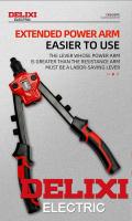 Pistola De Remache Eléctrica DELIXI Manual Alta Cargador Más Económica Para Soldadura Y Remache De Hojas De Metal Y Tubos - details 4