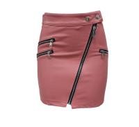Falda de Cuero Sintético para Mujer Kellys - Elegante y Moderna - Ajustada - Cierre con Cremallera - Color Negro - Talla y Temporada Variadas - details 15