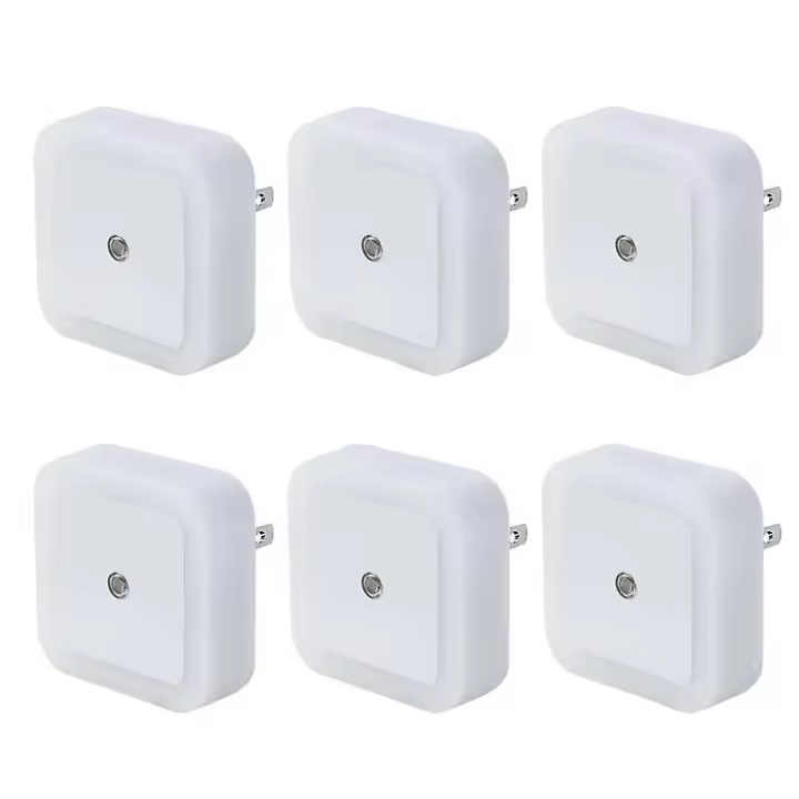 Lu Nocturna LED enchufabl [Paquet D 6 Sense Súpe inteligent D Atretorde Amanecer Luce Nocturna, - 1