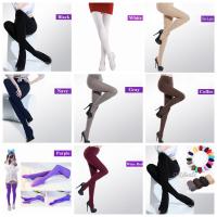 Medias Tupidas De Opcio Para Mujer 8 Colores Spandex Y Nylon Estilo Clásico Para Primavera Y Otoño Medias De Pies Incluidas - details 0
