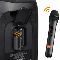 Micrófono Inalámbrico M23 UHF Sistema De Karaoke Con Receptor Recargable De 2 Canales Para Fiesta En La Iglesia Y Altavoz - details 6