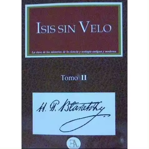 Libro ISIS SIN VELO TOMO 2 Editorial ELA - 1