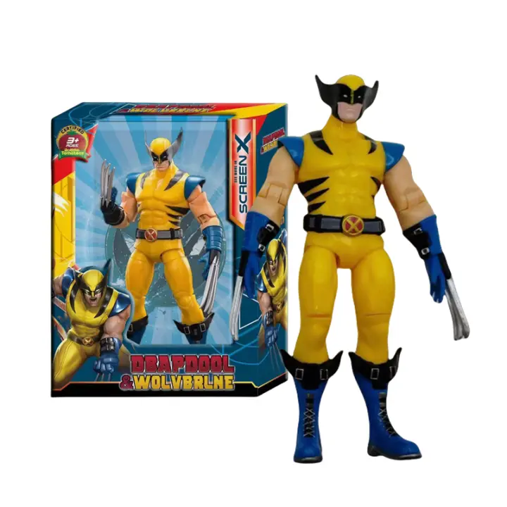 Figura De Acción Super Nueva Deadpool Y Wolverine X-Men Limitada Guardias Del Galaxia Juguete De Dibujos Animados Para Niños Regalo De Navidad - 1