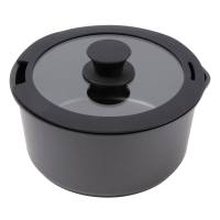 Bergner Click&Cook Batería de cocina 10 Pzs Negro/Mango extraíble, 3 Sartenes, 2 Cazos, Tapas y Utensilios/Aluminio fundido - details 8