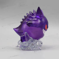 Figura De Acción Pokemon 8cm Snorlax Gengar Transparente Modelo Anime Decoración Coleccionable Juguetes Regalo PVC Para Adultos - details 2