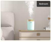 Humidificador Portátil USB CAFELE 800ML Con Luz Nocturna LED 8H De Duración Silencioso Para El Hogar Y Oficina - details 20