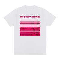 Camiseta De Algodón Para Hombres Y Mujeres My Bloody Valentine Slowdive Loveless Jesus And Mary Chain Estilo Casual Sin Capucha - details 7